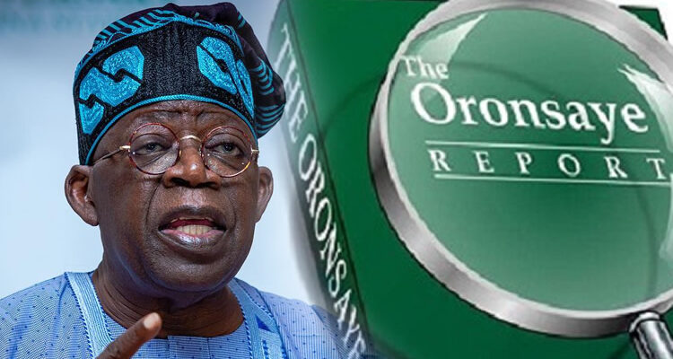 Bola Tinubu and Oronsaye Report