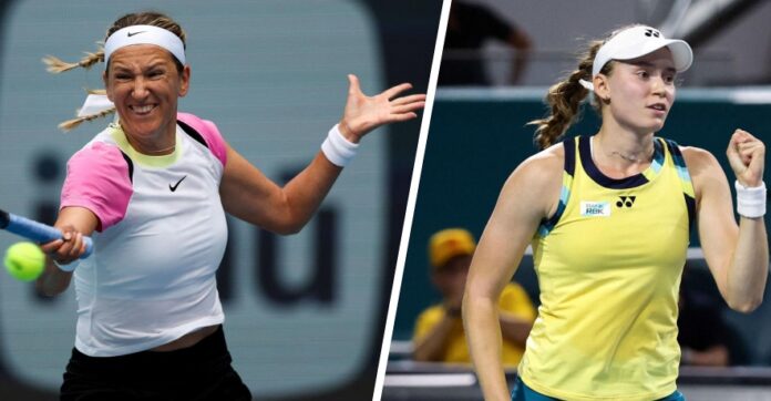 Miami Open: Victoria Azarenka battles Elena Rybakina in semi-final; Collins gets Alexandrova