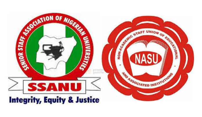 SSANU, NASU threaten university shutdown over unmet demands SSANU, NASU threaten university shutdown over unmet demands