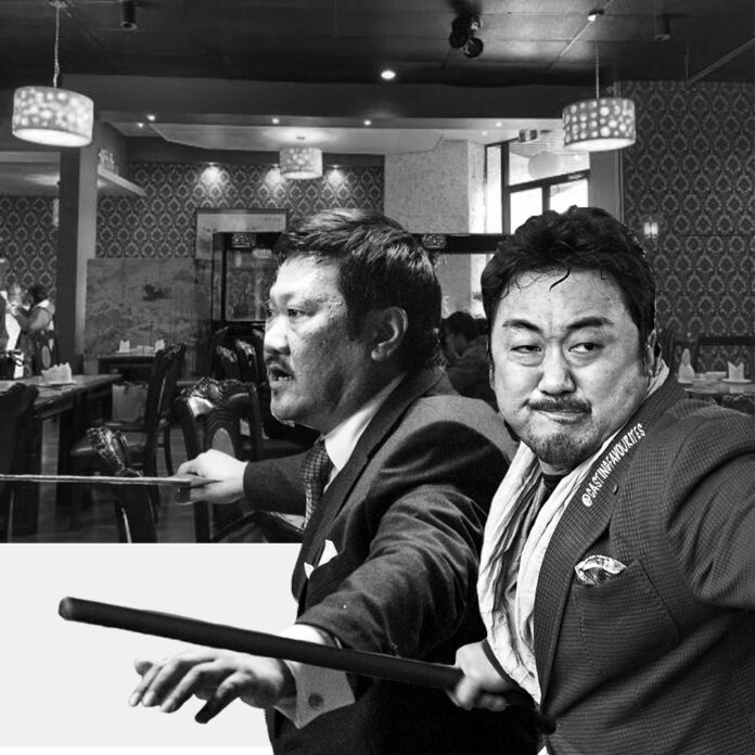 Doppelgangers in motion: Ma Dong-soek and Benedict Wong Doppelgangers in motion: Ma Dong-soek and Benedict Wong