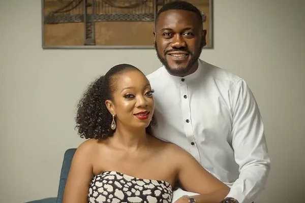 Deyemi Okanlawon and his wife