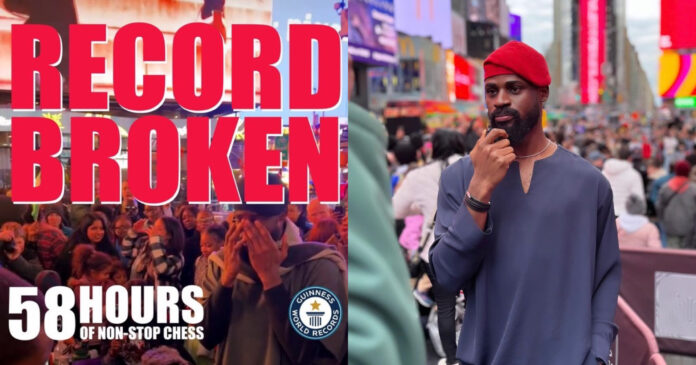 Tunde Onakoya, Nigerian chess master achieves Guinness World Record objective Tunde Onakoya, Nigerian chess master achieves Guinness World Record objective