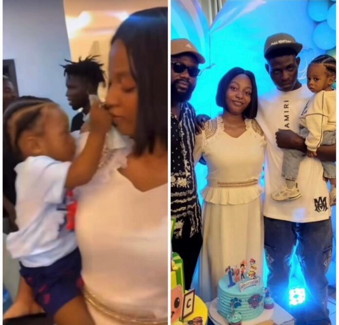 Mohbad: Son of late rapper, Liam turns 1, here are photos from the birthday ceremony