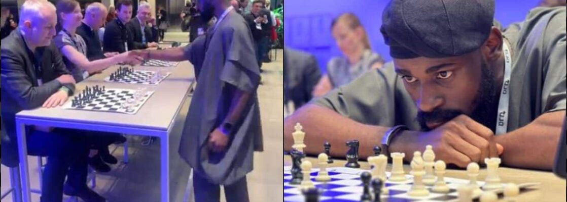 Tunde Onakoya, marathon chess player