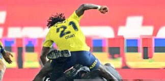 Bright Osayi-Samuel exonerated in Turkey after defender mercilessly punches pitch invader