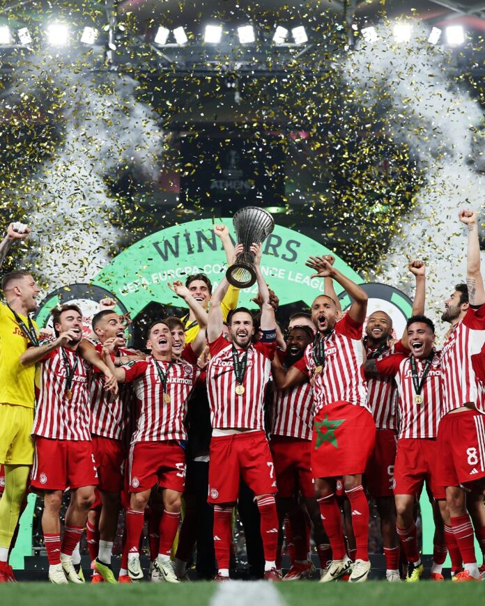 Olympiacos crowned 2023/2024 UECL champions Olympiacos crowned 2023/2024 UECL champions