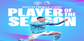 Foden named premier league player of the year