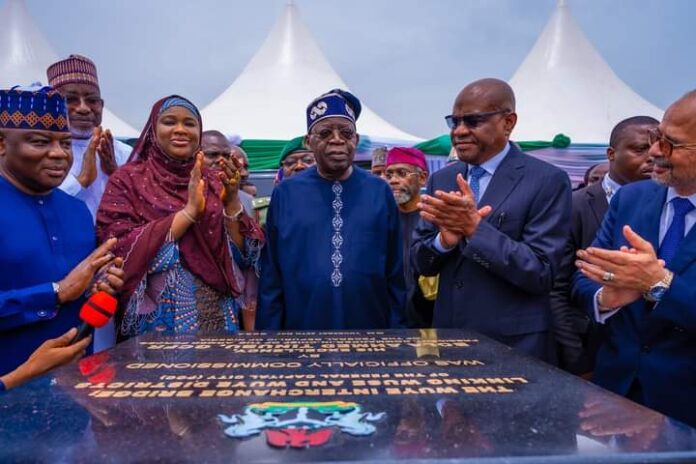 Tinubu inaugurates Wuye flyover and Link Bridge in FCT Tinubu inaugurates Wuye flyover and Link Bridge in FCT