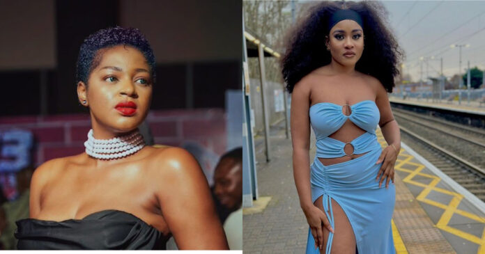 Ahneeka, ex-BBNaija contestant tackles reality show winner, Phyna, says, “she didn’t deserve to win grand prize” Ahneeka and Phyna (Photo Credit: NRTC Library)