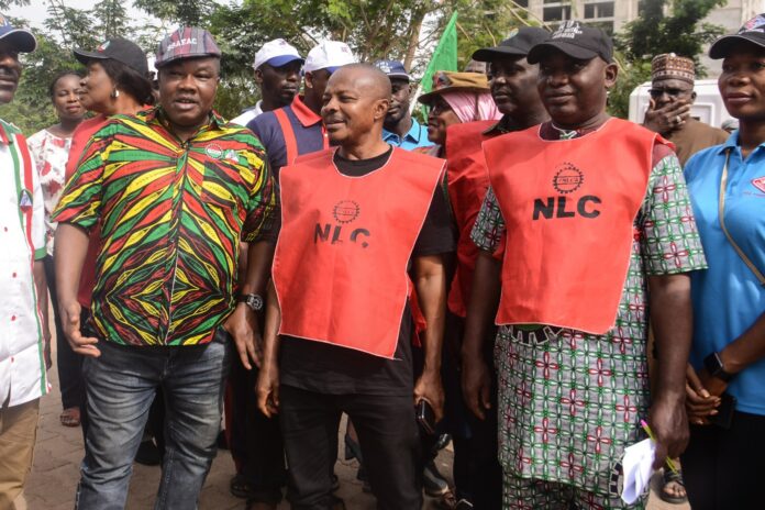 NLC protests electricity tariffs as Ajaero accuses NERC of ignoring Nigerians NLC protests electricity tariffs as Ajaero accuses NERC of ignoring Nigerians