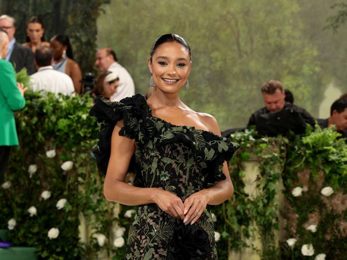 Rachael Smith on the Met Gala red carpet