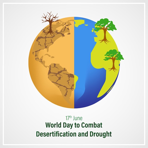 World Day to Combat Desertification and Drought 
Photo Credit:- Freepik