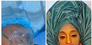 Social media sensation, Aunty Ramota ends up in coma following failed BBL surgery Aunty Ramota (Photo Credit: Linda Ikeji's Blog)