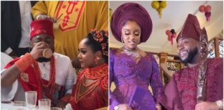 Amid perceived feud, Sunday Are, Wizkid’s manager congratulates Davido as he walks down the aisle with Chioma Chioma x Davido (Photo Credit: Daily Post)
