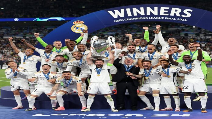 Real Madrid win record breaking 15th UCL title Real Madrid win record breaking 15th UCL title