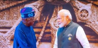 Tinubu congratulates Indian Prime Minister Narendra Modi on election victory