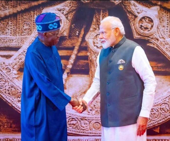 Tinubu congratulates Indian Prime Minister Narendra Modi on election victory