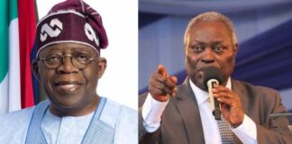 Tinubu greets Pastor Kumuyi at 83