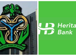 Central Bank of Nigeria x Heritage Bank