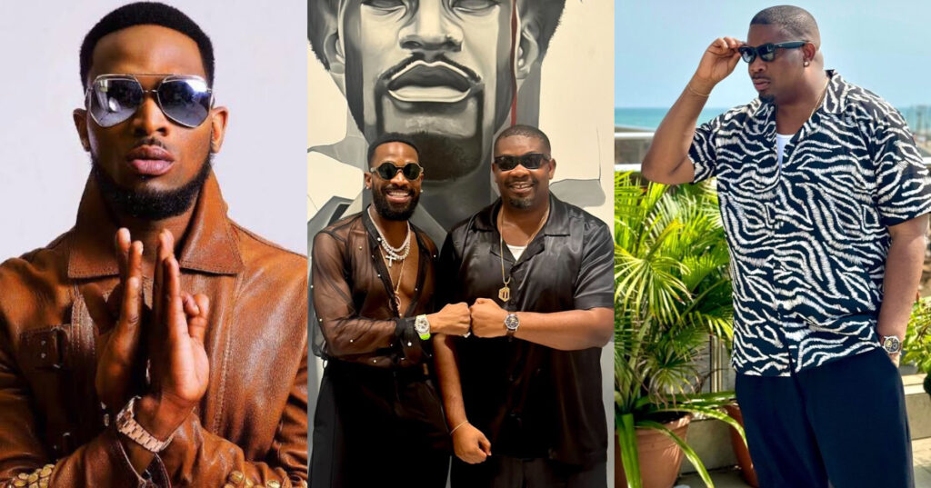 Don Jazzy x D'Banj (Photo Credit: NRTC Library)