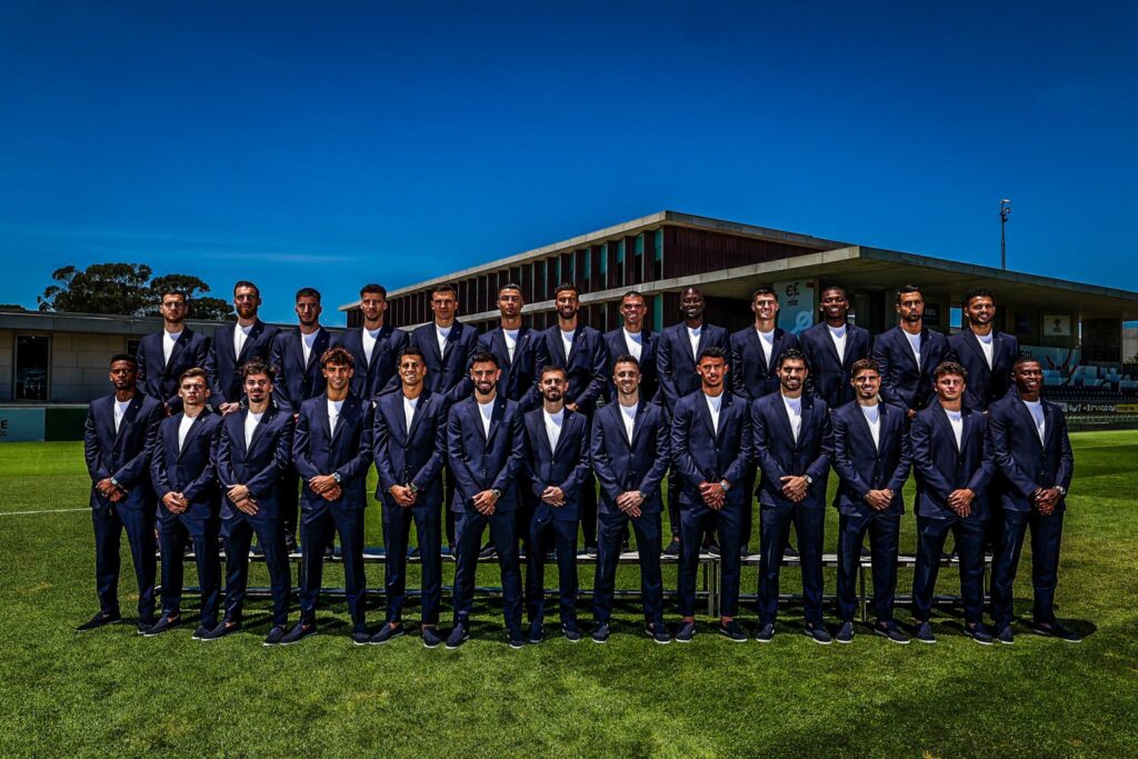 The Portuguese national team (Photo Credit: UEFA/X)