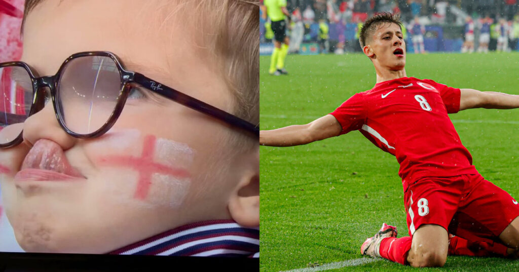 A young English fan and Turkish player, Arda Guler (Photo Credit: NRTC Library)