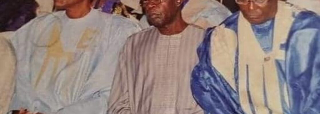 Left to Right: Former President, Muhammadu Buhari, the current president, Bola Ahmed Tinubu and the former VP of Nigeria, Atiku Abubakar (Photo Credit: Gold Myne TV)