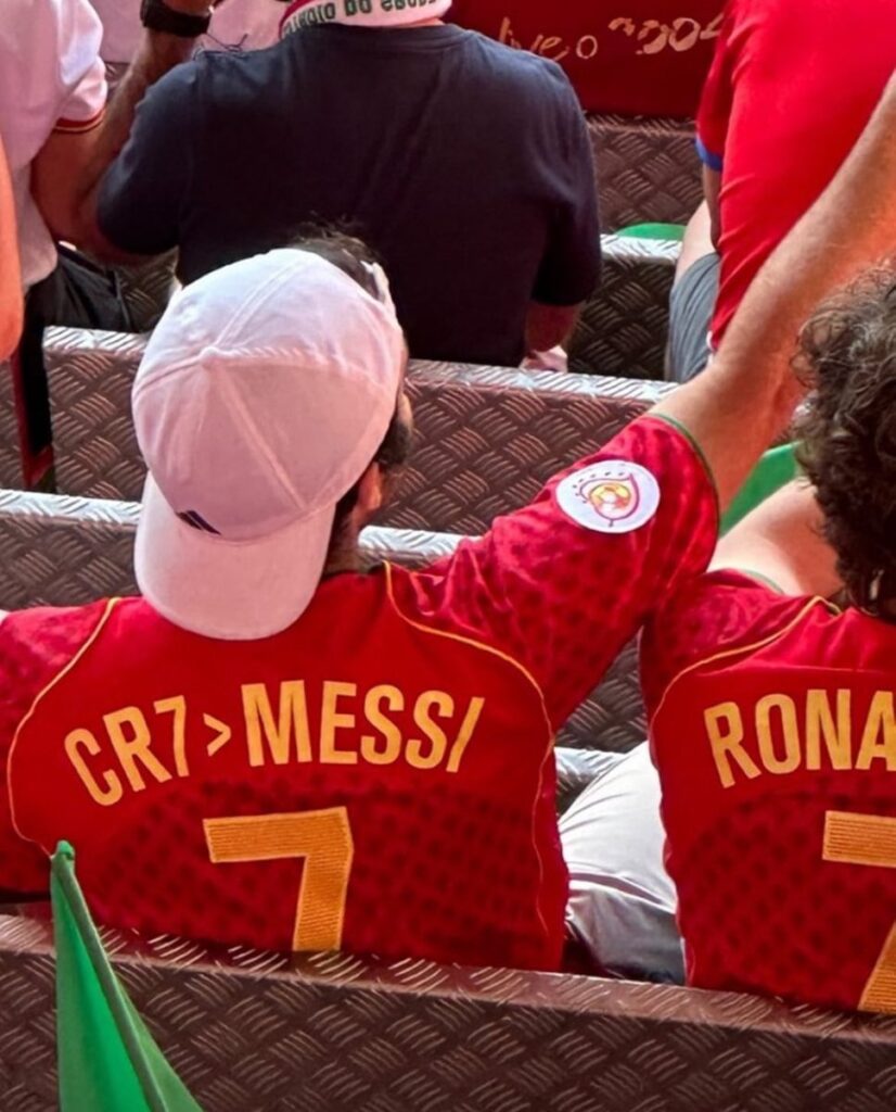 A fan of Portuguese football legend, Cristiano Ronaldo (Photo Credit: X)