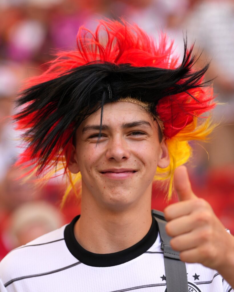 A German fan (Photo Credit: UEFA EURO 2024/X)