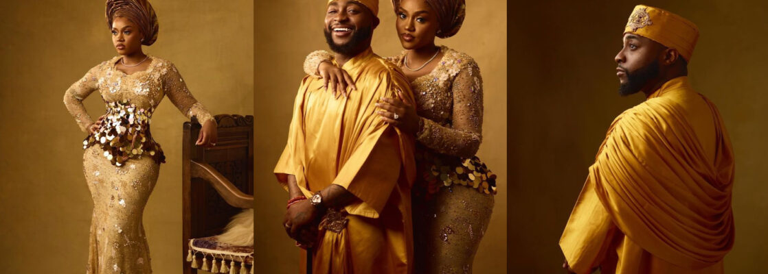 Chioma Rowland and Davido