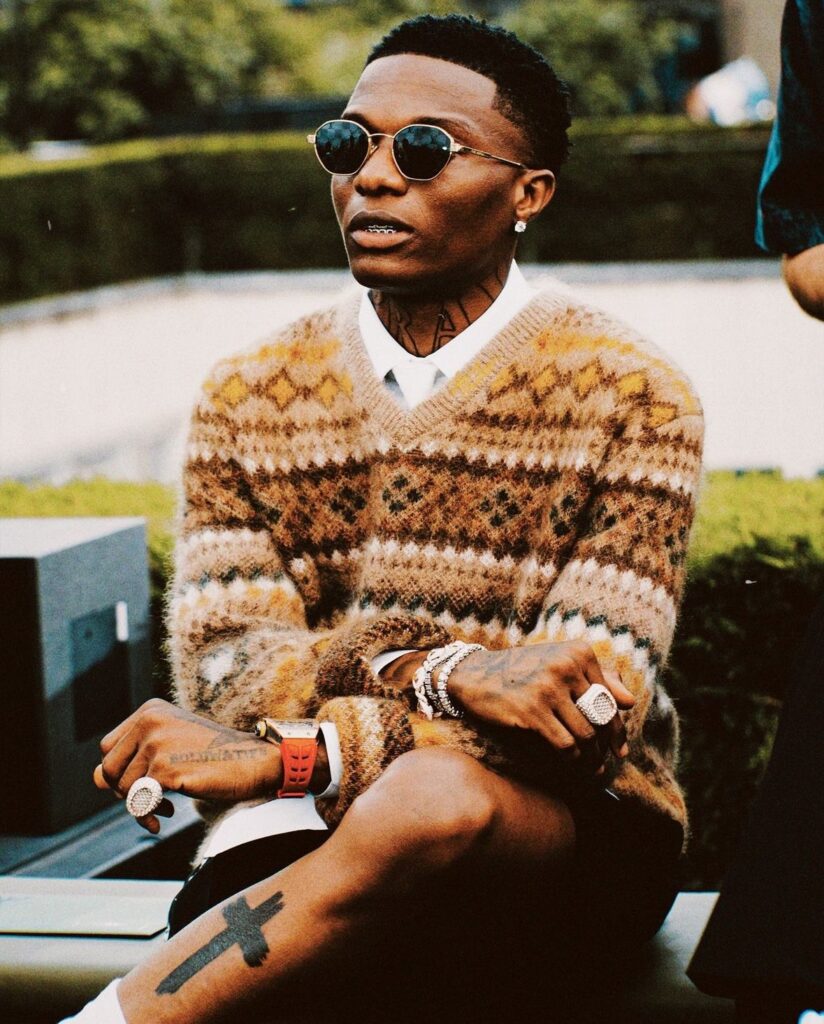 Nigerian recording artiste, Wizkid (Photo Credit: Wizkid's Source)