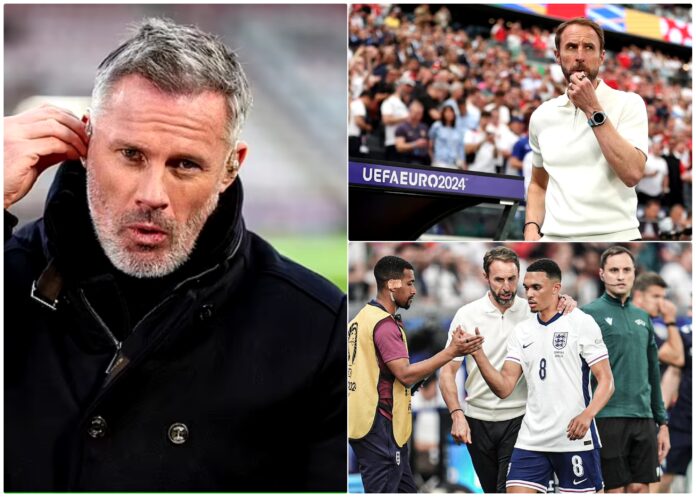 Jamie Carragher names two England stars Southgate must drop ahead of the Slovenia match Jamie Carragher names two England stars Southgate must drop ahead of the Slovenia match