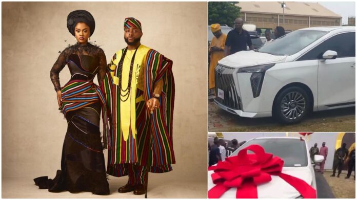 Chivido2024: Davido gifts wife, Chioma Rowland a brand new vehicle (VIDEO) Chivido2024: Davido gifts wife, Chioma Rowland a brand new vehicle (VIDEO)