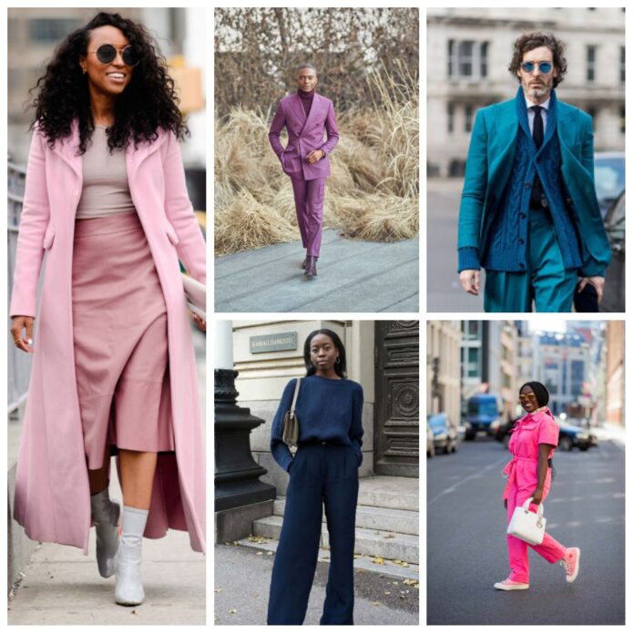 The monochromatic outfit trend in the fashion world these days The monochromatic outfit trend in the fashion world these days