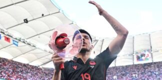 Euro 2024: Albania’s Daku handed two-match ban following offensive chants