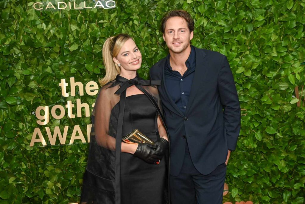 Margot Robbie and husband, Tom Ackerley. 