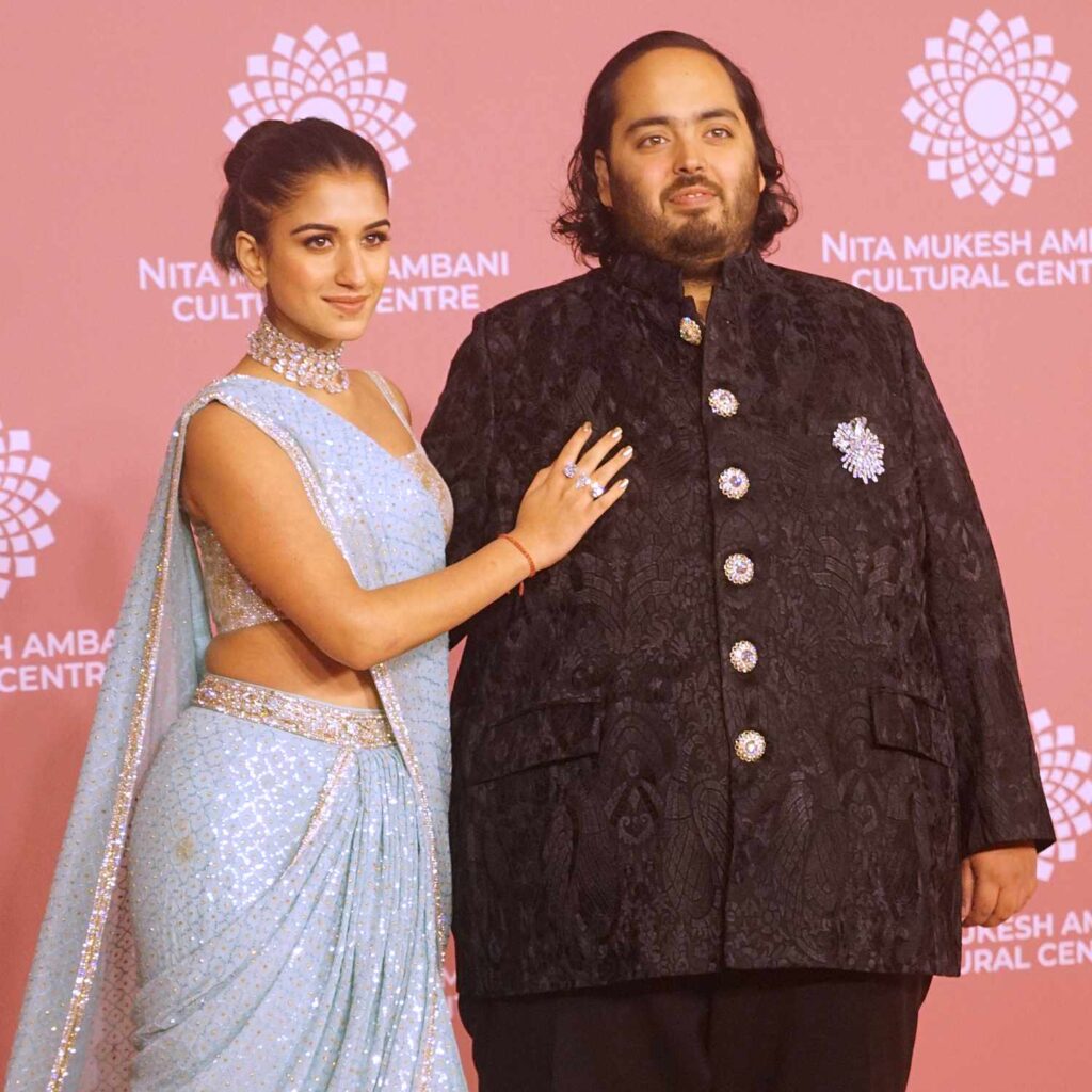 Anant Ambani and Radhika Merchant 