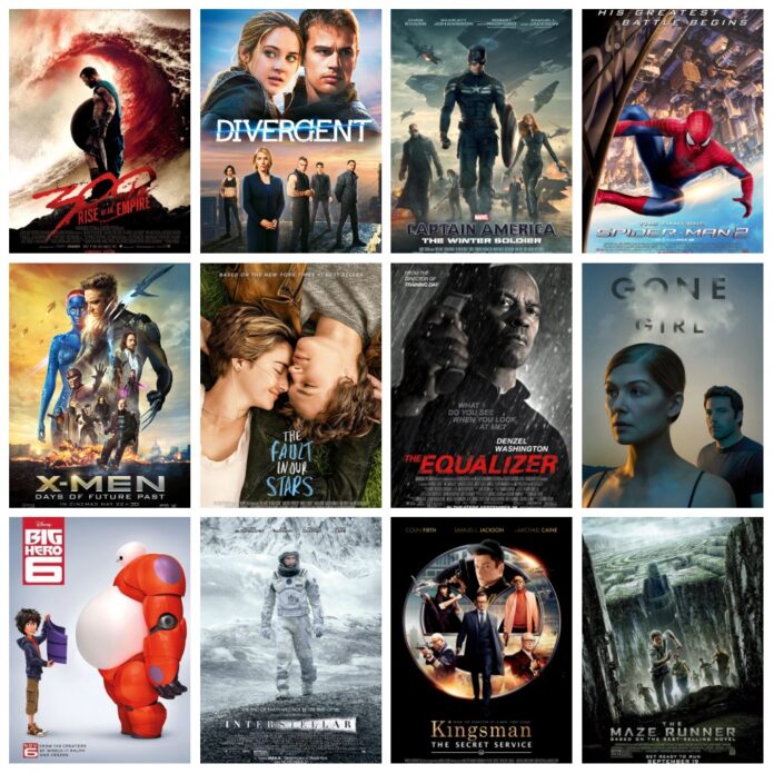 Check out top movies that were released a decade ago(2014)
