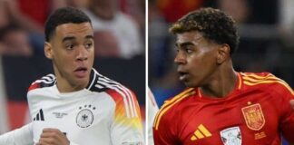 Titans collide: Spain and Germany in a battle of records and rising stars in Euro 2024 quarterfinal