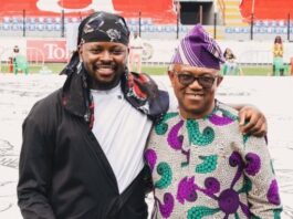 Fola David and Peter Obi (Photo Credit: Punch Newspaper)