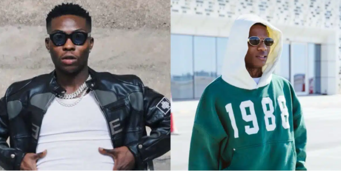 “Wizkid regretted his words, apologised to me” – Reekado Banks opens up on past rift Reekado Banks x Wizkid (Photo Credit: Daily Post)