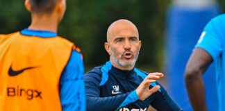 The template to Enzo Maresca’s success at Chelsea Chelsea head coach Enzo Maresca in training with the team