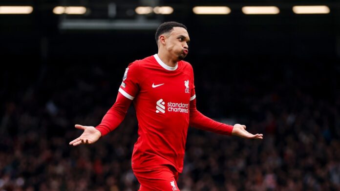 Urgent Liverpool: Real Madrid’s pursuit of Trent Alexander-Arnold intensifies Real Madrid linked right-back Trent Alexander-Arnold celebrating a goal with Liverpool