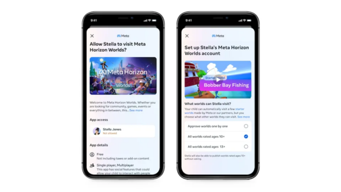 Meta will grant preteens access to Horizon worlds