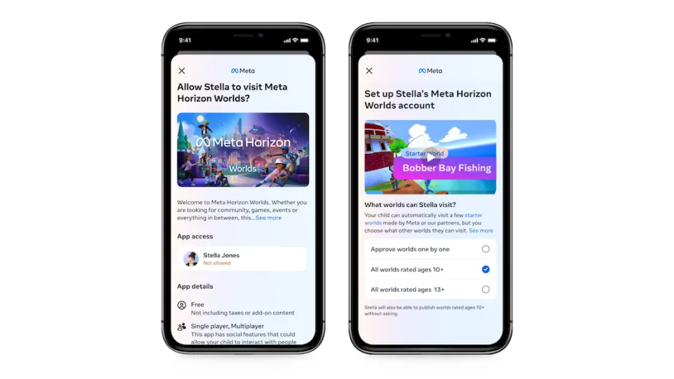 Meta will grant preteens access to Horizon worlds
