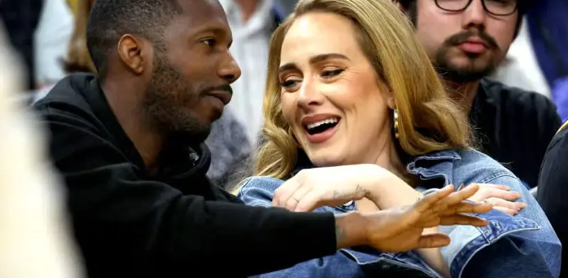 Rich Paul and Adele