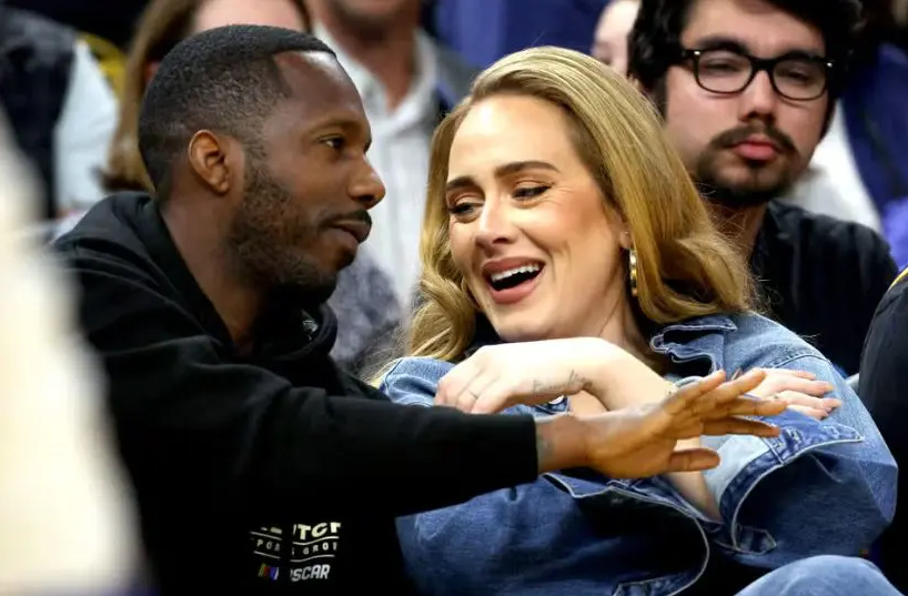 Rich Paul and Adele