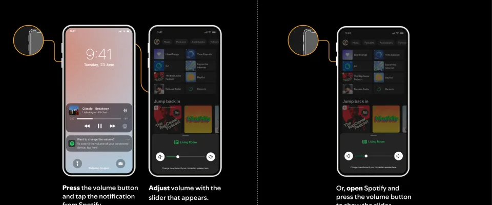 Spotify claims Apple has discontinued certain volume control technology on iOS