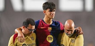 Marc Bernal: Barcelona’s promising talent faces lengthy absence after devastating ACL injury