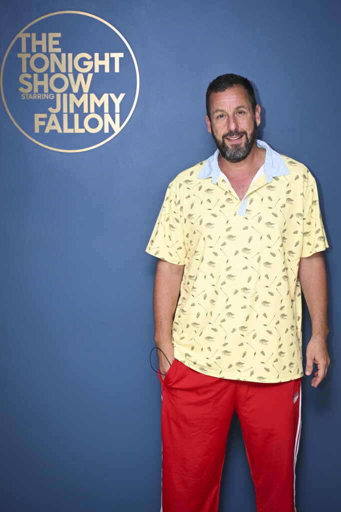 Adam Sandler at the The Tonight Show.